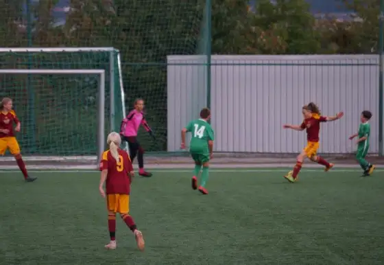 Dukla Praha, dívky - TJ SBH 5:5 (mladší žáci)