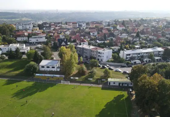 Areál z výšky